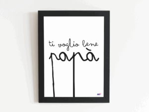 Poster Ti voglio bene papà