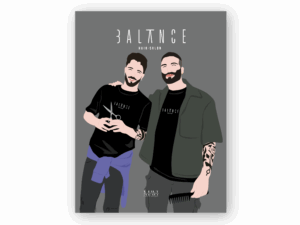 Stampa A4 con Cornice – Ritratto su carta