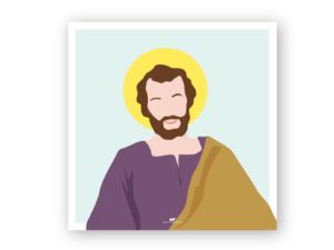 Poster San Giuseppe -illustrazione